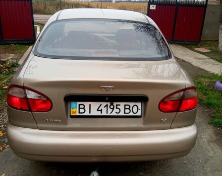 Бежевий Деу Ланос, об'ємом двигуна 1.4 л та пробігом 138 тис. км за 2650 $, фото 7 на Automoto.ua