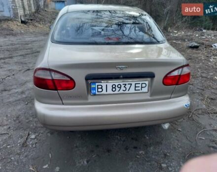 Бежевий Деу Ланос, об'ємом двигуна 1.6 л та пробігом 110 тис. км за 3000 $, фото 7 на Automoto.ua