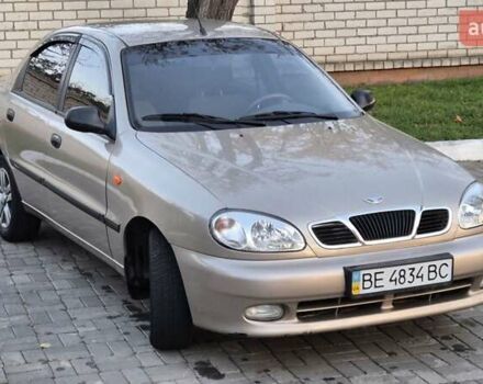 Бежевый Дэу Ланос, объемом двигателя 1.4 л и пробегом 56 тыс. км за 2850 $, фото 10 на Automoto.ua