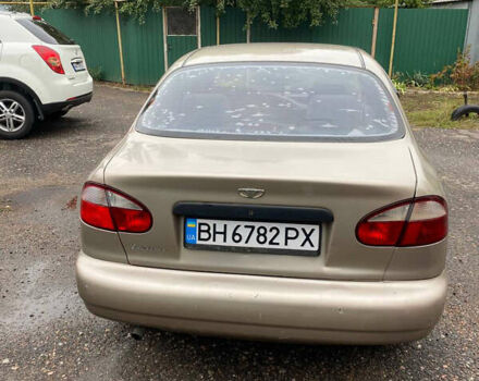 Бежевый Дэу Ланос, объемом двигателя 1.5 л и пробегом 168 тыс. км за 2200 $, фото 2 на Automoto.ua