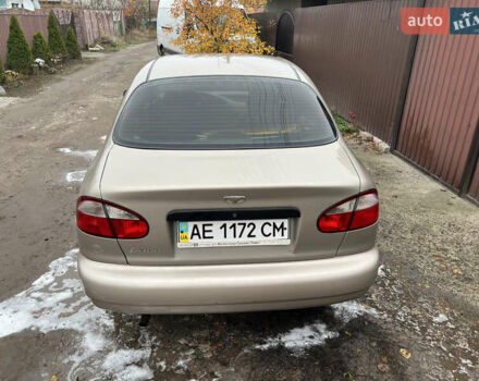 Бежевый Дэу Ланос, объемом двигателя 1.5 л и пробегом 147 тыс. км за 3200 $, фото 4 на Automoto.ua