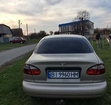 Бежевый Дэу Ланос, объемом двигателя 1.5 л и пробегом 235 тыс. км за 2850 $, фото 3 на Automoto.ua