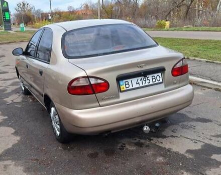 Дэу Ланос 2008 в Гребенке на Automoto.ua Бежевый Дэу Ланос, объемом двигателя 1.39 л и пробегом 139 тыс. км за 2200 $, фото 3 на Automoto.ua