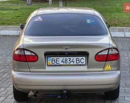 Бежевый Дэу Ланос, объемом двигателя 1.4 л и пробегом 56 тыс. км за 2850 $, фото 3 на Automoto.ua