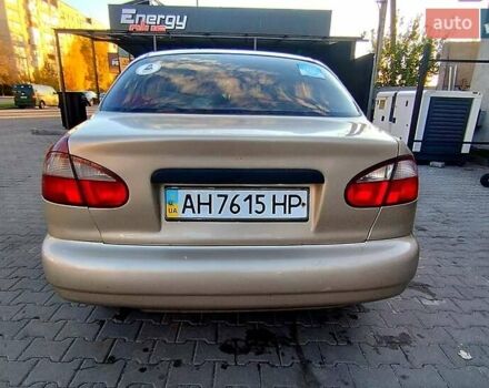 Бежевый Дэу Ланос, объемом двигателя 1.5 л и пробегом 245 тыс. км за 1900 $, фото 3 на Automoto.ua