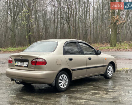 Бежевый Дэу Ланос, объемом двигателя 1.5 л и пробегом 165 тыс. км за 2850 $, фото 6 на Automoto.ua