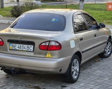 Бежевый Дэу Ланос, объемом двигателя 1.4 л и пробегом 56 тыс. км за 2850 $, фото 6 на Automoto.ua