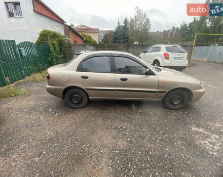 Бежевый Дэу Ланос, объемом двигателя 1.5 л и пробегом 168 тыс. км за 2200 $, фото 1 на Automoto.ua