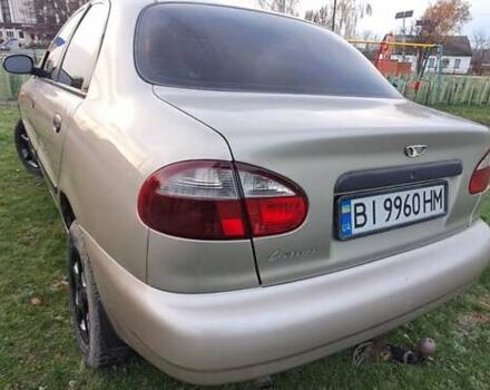 Бежевый Дэу Ланос, объемом двигателя 1.5 л и пробегом 235 тыс. км за 2850 $, фото 8 на Automoto.ua