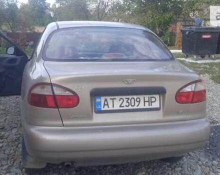 Бежевый Дэу Ланос, объемом двигателя 1.4 л и пробегом 130 тыс. км за 1590 $, фото 4 на Automoto.ua