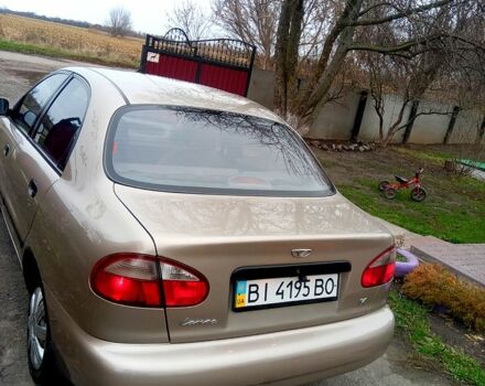 Бежевий Деу Ланос, об'ємом двигуна 1.4 л та пробігом 138 тис. км за 2650 $, фото 9 на Automoto.ua