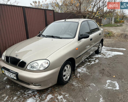 Бежевый Дэу Ланос, объемом двигателя 1.5 л и пробегом 147 тыс. км за 3200 $, фото 7 на Automoto.ua