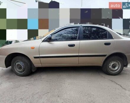 Бежевый Дэу Ланос, объемом двигателя 1.39 л и пробегом 150 тыс. км за 1800 $, фото 2 на Automoto.ua