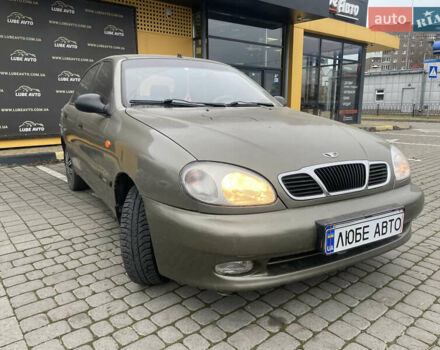 Бежевый Дэу Ланос, объемом двигателя 1.5 л и пробегом 200 тыс. км за 2000 $, фото 1 на Automoto.ua