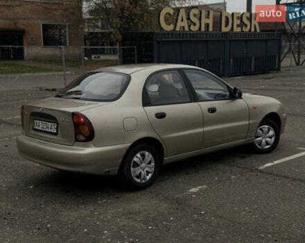 Бежевый Дэу Ланос, объемом двигателя 1.5 л и пробегом 180 тыс. км за 2500 $, фото 4 на Automoto.ua