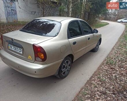 Бежевый Дэу Ланос, объемом двигателя 1.5 л и пробегом 198 тыс. км за 1850 $, фото 8 на Automoto.ua