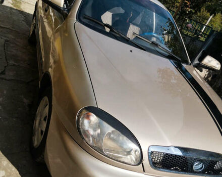 Бежевый Дэу Ланос, объемом двигателя 1.5 л и пробегом 76 тыс. км за 3400 $, фото 1 на Automoto.ua