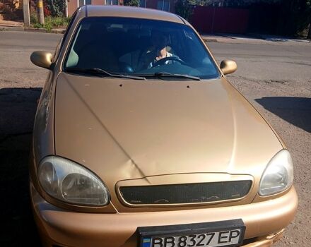 Бежевий Деу Ланос, об'ємом двигуна 1.6 л та пробігом 350 тис. км за 1320 $, фото 1 на Automoto.ua