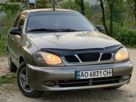 Дэу Ланос 2003 в Хусте на Automoto.ua Бежевый Дэу Ланос, объемом двигателя 1.5 л и пробегом 200 тыс. км за 1350 $, фото 1 на Automoto.ua