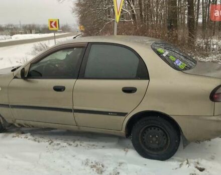 Бежевий Деу Ланос, об'ємом двигуна 1.5 л та пробігом 200 тис. км за 2500 $, фото 1 на Automoto.ua