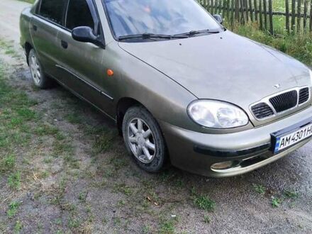 Бежевый Дэу Ланос, объемом двигателя 1.5 л и пробегом 170 тыс. км за 2600 $, фото 1 на Automoto.ua