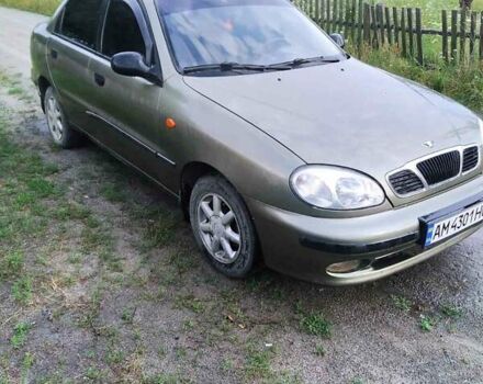 Бежевый Дэу Ланос, объемом двигателя 1.5 л и пробегом 170 тыс. км за 2600 $, фото 1 на Automoto.ua