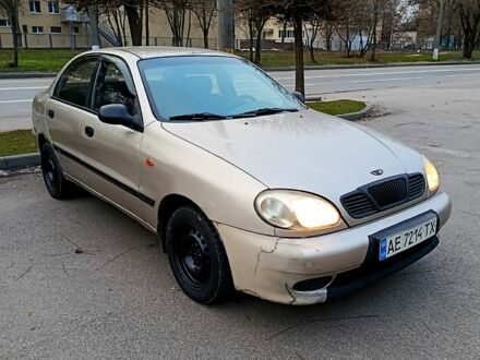 Бежевый Дэу Ланос, объемом двигателя 1.3 л и пробегом 230 тыс. км за 1600 $, фото 1 на Automoto.ua