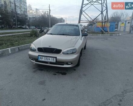 Бежевый Дэу Ланос, объемом двигателя 1.5 л и пробегом 220 тыс. км за 2800 $, фото 1 на Automoto.ua