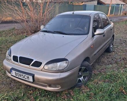 Бежевый Дэу Ланос, объемом двигателя 1.3 л и пробегом 170 тыс. км за 2200 $, фото 1 на Automoto.ua