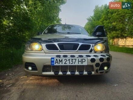 Бежевий Деу Ланос, об'ємом двигуна 1.5 л та пробігом 205 тис. км за 2350 $, фото 1 на Automoto.ua