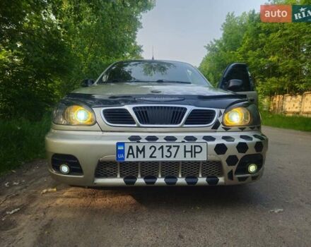 Бежевий Деу Ланос, об'ємом двигуна 1.5 л та пробігом 205 тис. км за 2350 $, фото 1 на Automoto.ua
