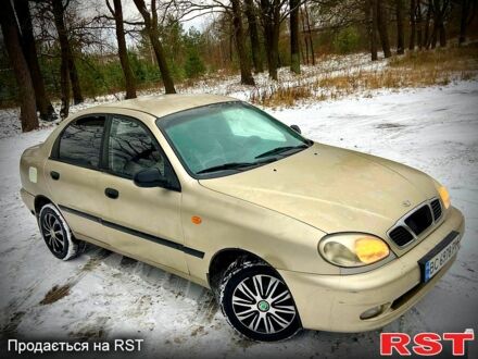 Бежевий Деу Ланос, об'ємом двигуна 1.3 л та пробігом 215 тис. км за 1600 $, фото 1 на Automoto.ua