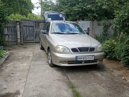 Дэу Ланос 2004 в Тараще на Automoto.ua Бежевый Дэу Ланос, объемом двигателя 1.5 л и пробегом 220 тыс. км за 2000 $, фото 1 на Automoto.ua