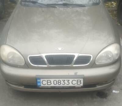 Бежевий Деу Ланос, об'ємом двигуна 1.5 л та пробігом 187 тис. км за 2000 $, фото 1 на Automoto.ua