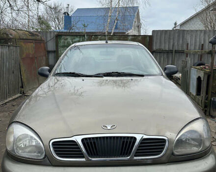 Бежевий Деу Ланос, об'ємом двигуна 1.5 л та пробігом 213 тис. км за 1800 $, фото 1 на Automoto.ua