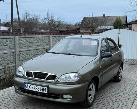 Бежевый Дэу Ланос, объемом двигателя 1.5 л и пробегом 220 тыс. км за 2099 $, фото 1 на Automoto.ua