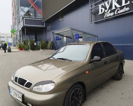 Бежевый Дэу Ланос, объемом двигателя 1.5 л и пробегом 286 тыс. км за 2500 $, фото 1 на Automoto.ua