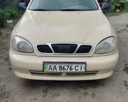 Бежевий Деу Ланос, об'ємом двигуна 1.5 л та пробігом 190 тис. км за 2160 $, фото 1 на Automoto.ua
