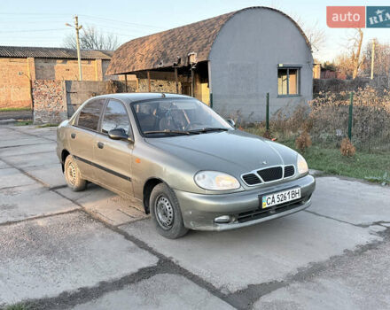 Бежевый Дэу Ланос, объемом двигателя 1.5 л и пробегом 195 тыс. км за 1800 $, фото 1 на Automoto.ua