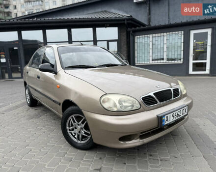 Бежевий Деу Ланос, об'ємом двигуна 1.5 л та пробігом 224 тис. км за 2550 $, фото 1 на Automoto.ua