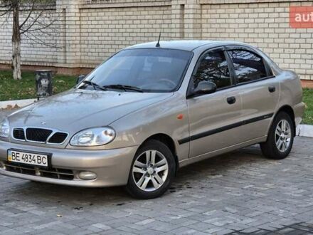 Бежевый Дэу Ланос, объемом двигателя 1.4 л и пробегом 56 тыс. км за 2850 $, фото 1 на Automoto.ua