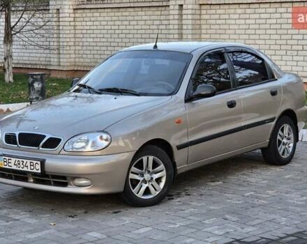 Бежевий Деу Ланос, об'ємом двигуна 1.4 л та пробігом 56 тис. км за 2850 $, фото 1 на Automoto.ua