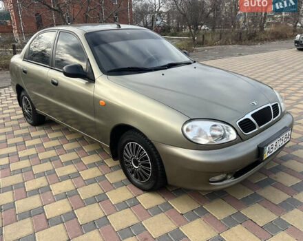 Бежевый Дэу Ланос, объемом двигателя 1.4 л и пробегом 180 тыс. км за 2099 $, фото 1 на Automoto.ua