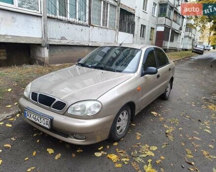 Бежевий Деу Ланос, об'ємом двигуна 1.5 л та пробігом 152 тис. км за 2500 $, фото 1 на Automoto.ua