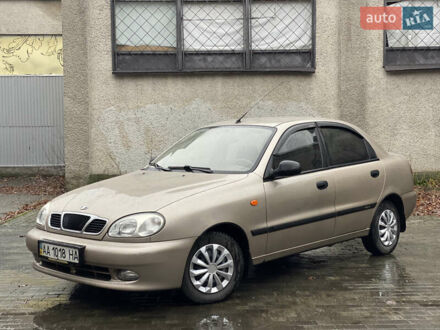 Бежевый Дэу Ланос, объемом двигателя 1.5 л и пробегом 165 тыс. км за 2850 $, фото 1 на Automoto.ua