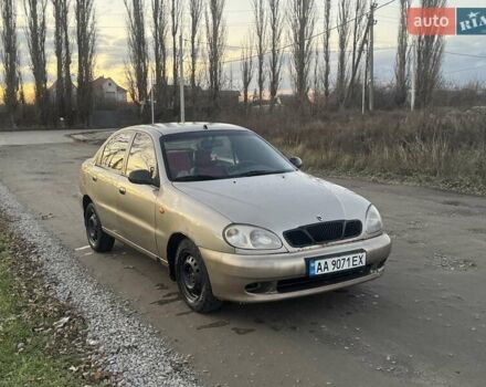 Бежевый Дэу Ланос, объемом двигателя 0 л и пробегом 200 тыс. км за 2000 $, фото 1 на Automoto.ua