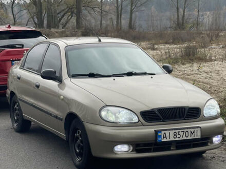 Бежевый Дэу Ланос, объемом двигателя 1.5 л и пробегом 207 тыс. км за 3400 $, фото 1 на Automoto.ua