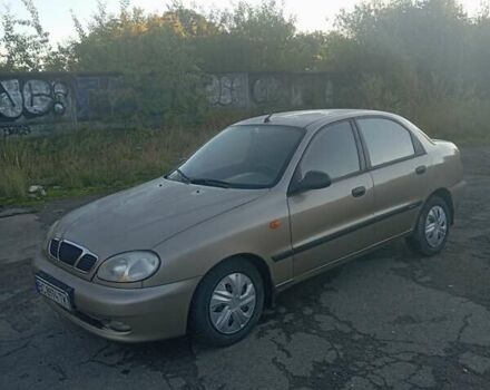 Бежевий Деу Ланос, об'ємом двигуна 1.6 л та пробігом 172 тис. км за 2250 $, фото 1 на Automoto.ua