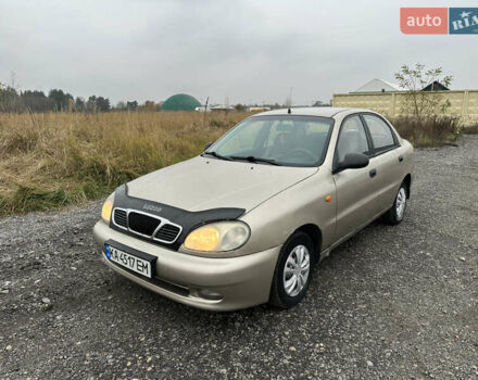 Бежевый Дэу Ланос, объемом двигателя 1.5 л и пробегом 280 тыс. км за 1500 $, фото 1 на Automoto.ua