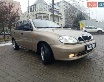 Бежевый Дэу Ланос, объемом двигателя 1.6 л и пробегом 191 тыс. км за 2600 $, фото 1 на Automoto.ua